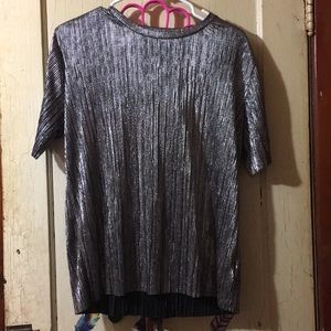 Silence Noise silver shimmer tank